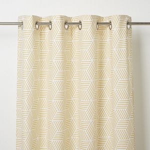 Perdea Luena, galben, 2.6 x 1.4 m  GoodHome