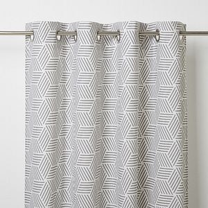 Perdea Luena, gri, 2.6 x 1.4 m • GoodHome