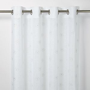 Perdea Jaspe, alb, 2.6 x 1.4 m  GoodHome