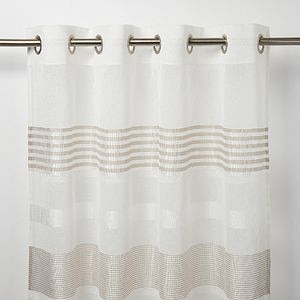 Perdea Iris, bej, 2.6 x 1.4 m • GoodHome