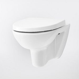 Vas WC, rotund, alb, portelan, diamentru 10,2 cm • GoodHome