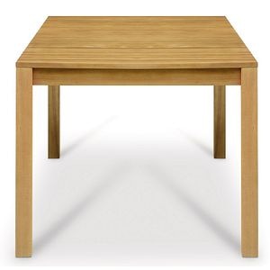 Masa de gradina, lemn, natur, dreptunghiulara, 6 persoane, 150 x 90 x 75 cm • GoodHome denia