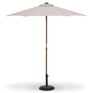 Umbrela gradina, reglabila, bej, rotunda, 250 cm • Capri