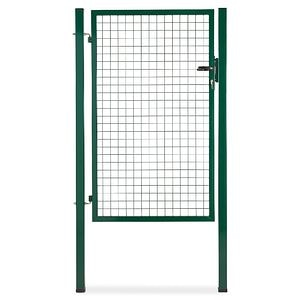 Poarta cu stalp, simpla, verde, 100 x 150 cm • Blooma