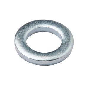 Saiba plata medie s/s A2 din otel inoxidabil M6, 10 bucati, DIALL