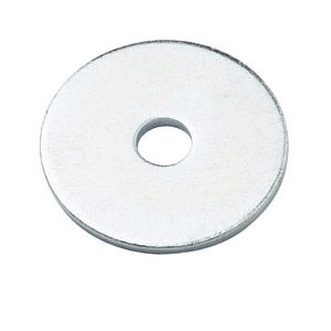 Saiba lata plana mare Diall, din otel-carbon M5, 10 bucati, argintiu