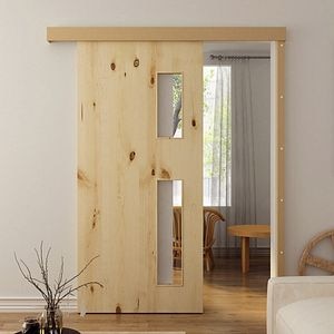 Kit glisare usa MDF, lemn