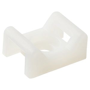 Suport fixare cablu DIALL, 9 mm, poliamida, 25 buc