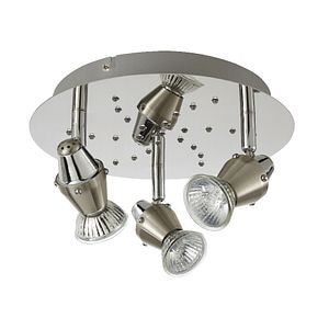 Spot cu LED integrat, argintiu, 3 x 50W, 240V, metal • Colours Ceraon