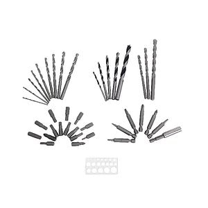 Set mix UT, negru, accesorii, 40 bucati, burghie mixte, 90.4 x 35.4 mm
