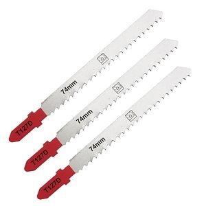 Set 3 lame fierastrau pedular Universal Fit, T127D, 74 mm