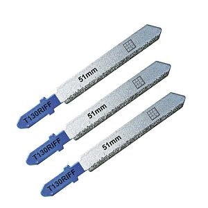 Set 3 lame fierastrau pedular T130RIFF, 51 mm • Universal fit