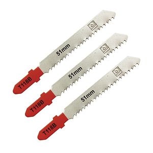 Set 3 lame fierastrau pedular T118B, 51 mm • Universal fit