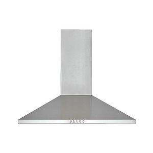 Hota standard din otel inoxidabil, 60 cm, finisaj cromat, clasa energetica C 