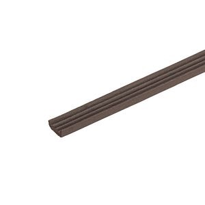 Banda de etansare, autoadeziva 9 x 4 mm, lungime 24 m, culoare maro cu dunga 