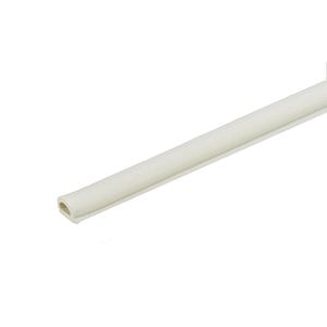 Banda de etansare, autoadeziva 9 x 6.5 mm, lungime 24 m, culoare alb cu dunga 