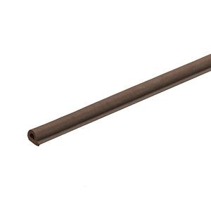 Banda de etansare, autoadeziva 9 x 6.5 mm, lungime 24 m, culoare maro cu dunga 