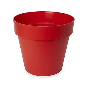 Ghiveci, rotund rosu, 40 cm • GoodHome