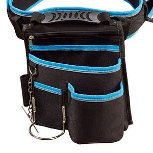 Centura scule si unelte, ajustabila 90-120 cm, 12 buzunare, poliester • Mac Allister