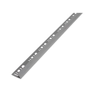 Profil exterior DIALL, PVC, semirotund, 250x2.7 cm, 9 mm, gri