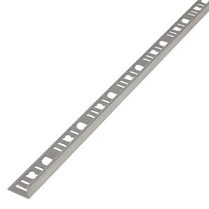 Profil brut tip L DIALL, 10 mm x 2.5 m, aluminiu, argintiu