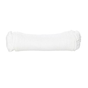 Snur din polipropilena, 3 mm x 20 m, alb