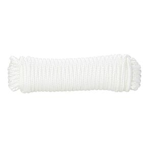Franghie impletita, 5 mm x 10 m, alb 