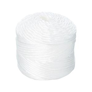 Snur din polipropilena, 2.5 mm x 80 m, alb