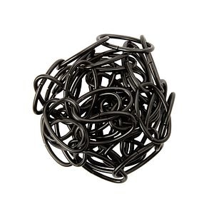 Lant otel, 2.2 x 20 x 1500 mm, negru 