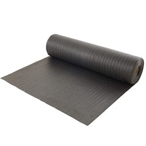 Izolatie parchet, polipropilena, gri inchis, 2500 x 100 x 0.2 cm • Diall