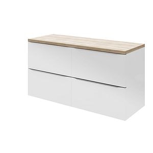 Baza pentru lavoar, suspendata, Alb, 120 x 60 cm  GoodHome Imandra