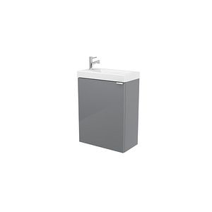 Baza pentru lavoar, suspendata, Gri, 44 x 55 cm  GoodHome Imandra