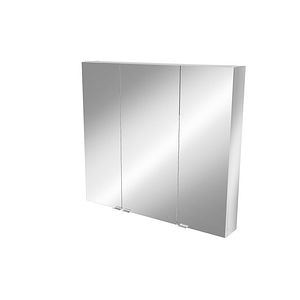 Dulap baie suspendat cu oglinda, argintiu, 100 x 90 x 15 cm  GoodHome Imandra