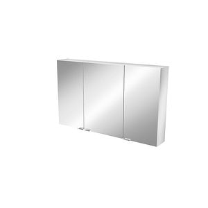 Dulap baie suspendat cu oglinda, alb, 100 x 60 x 15 cm  GoodHome Imandra