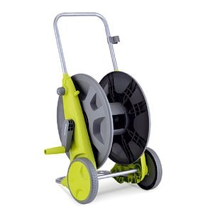 Derulator cu roti pentru furtun, 50 m • Verve
