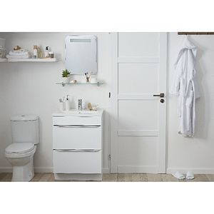 Oglinda baie dreptunghiulara, LED, 40 x 50 cm • GoodHome Colwell