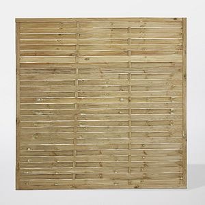 Panou gard, lemn de pin, 180 x 180 cm  OPP