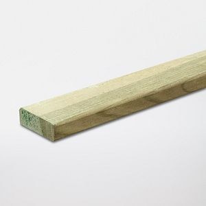 Scandura din lemn, rindeluita, 183 x 7 cm x 21 mm  Blooma