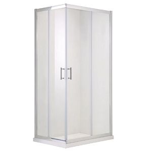 Cabina dus simpla, joasa, patrata, 70 x 70 x 190 cm •  GoodHome Onega