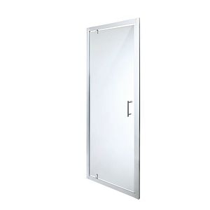 Usa pentru dus, pivotanta, aluminiu si sticla, cromat, 70 x 190 cm • Good Home Onega