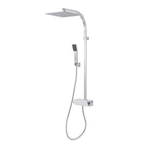 Set de dus, cromat, ABS, alama si otel inoxidabil • NABI