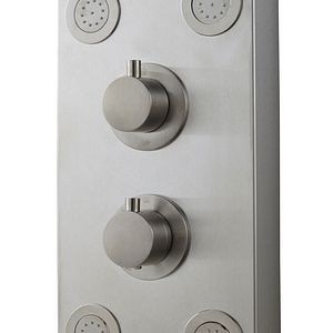 Panel de dus, cromat, otel inoxidabil 304 • LEKIMA