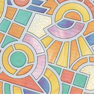 Autocolant VENILIA Nancy, PVC, 67.5 x 200 cm, multicolor