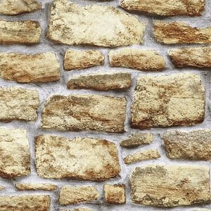 Autocolant VENILIA Pietre, PVC, 67.5 x 100 cm, maro