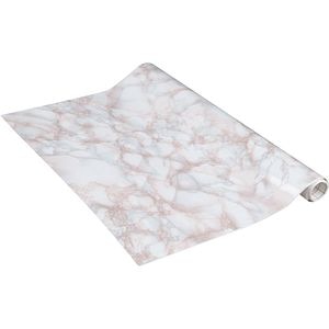 Autocolant VENILIA Marmura, PVC, 45 x 100 cm, roz