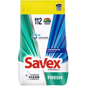 Detergent automat SAVEX Premium Fresh, 9 kg, 112 spalari