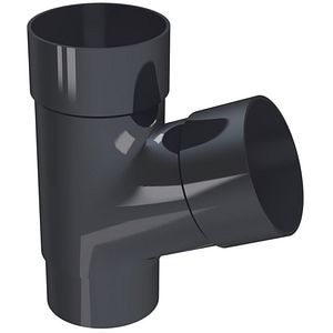 Ramificatie pentru burlan 67 gr DEVOREX, D80, 19 x 8.5 cm, PVC, negru