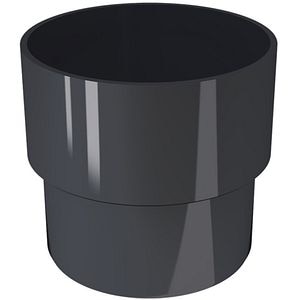 Mufa PVC Devorex, D80 mm, grafit