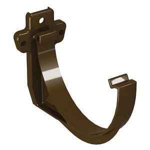 Colier jgheab, din PVC, maro, diametru 120 mm