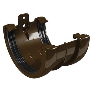 Bratara jgheab din PVC, maro, diametru 120 mm